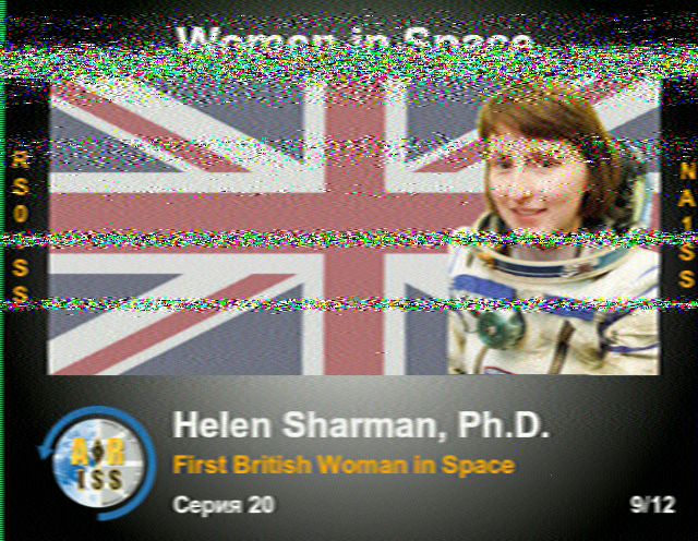 KeyboardError's tweet image. My best of today's Women in Space #SSTV event from @ARISS_status #ISS #ARISS #amsat #hamradio #hamr