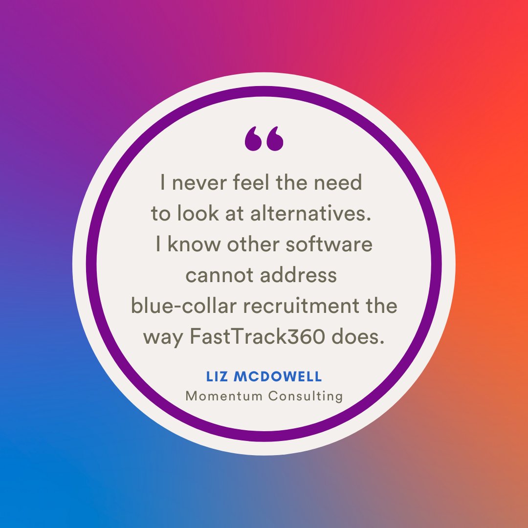 If you’re managing a blue-collar workforce, there simply isn’t a better software solution on the market than FastTrack360 to support both day-to-day management and growing your business beyond its current level. Find out more at bit.ly/3Jbh6EI