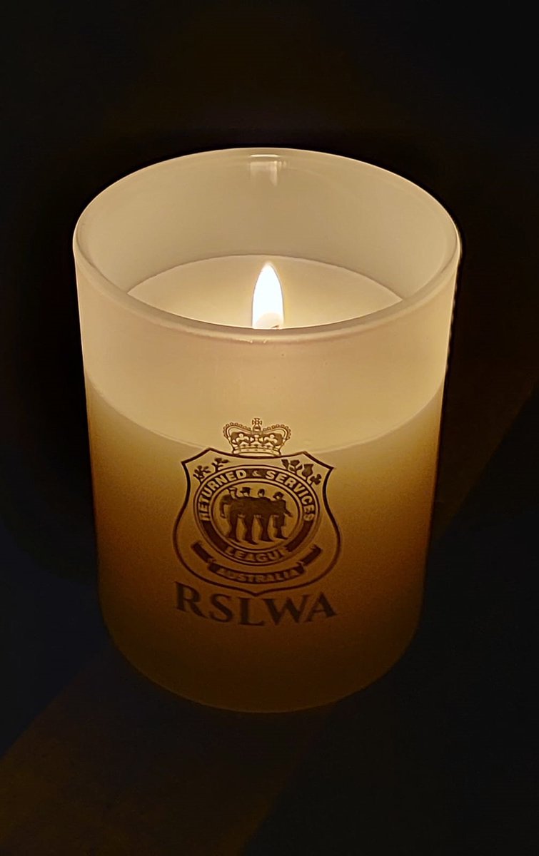 The Driveway Dawn Service is now set to become a new tradition for all future ANZAC Days. For 2022, RSLWA has partnered with Radio 94.5 and Triple M to deliver a live broadcast of Dawn Service which begins at 5.55 am. #DrivewayDawnService #ANZACDay #RSLWA #Candles #ANZAC2022