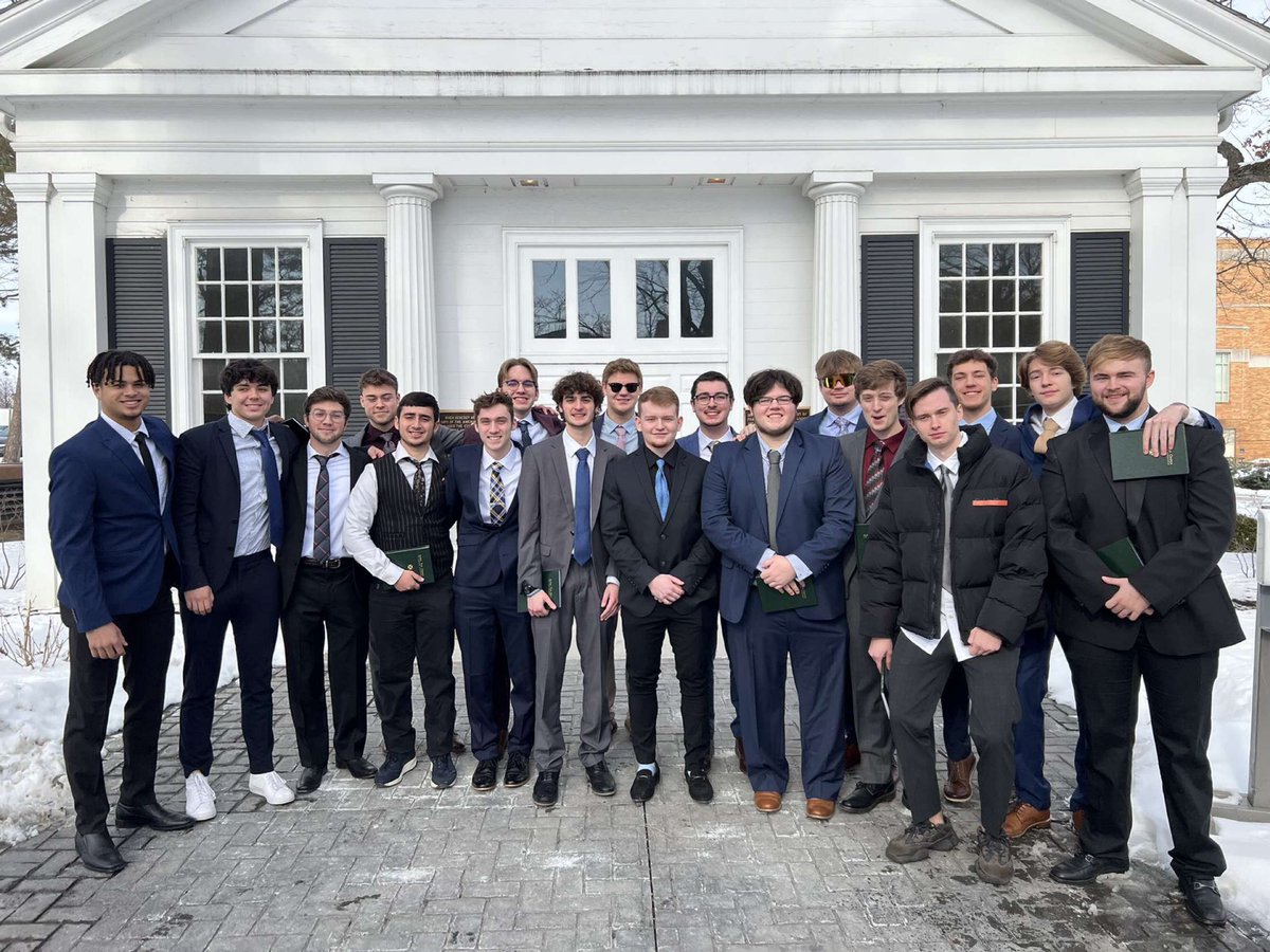 From Fall to Spring, we welcomed a total of 26 men this year into our brotherhood‼️

LnR respect gentlemen 🤝

#ATOLeads #RollTau #TausOnTop