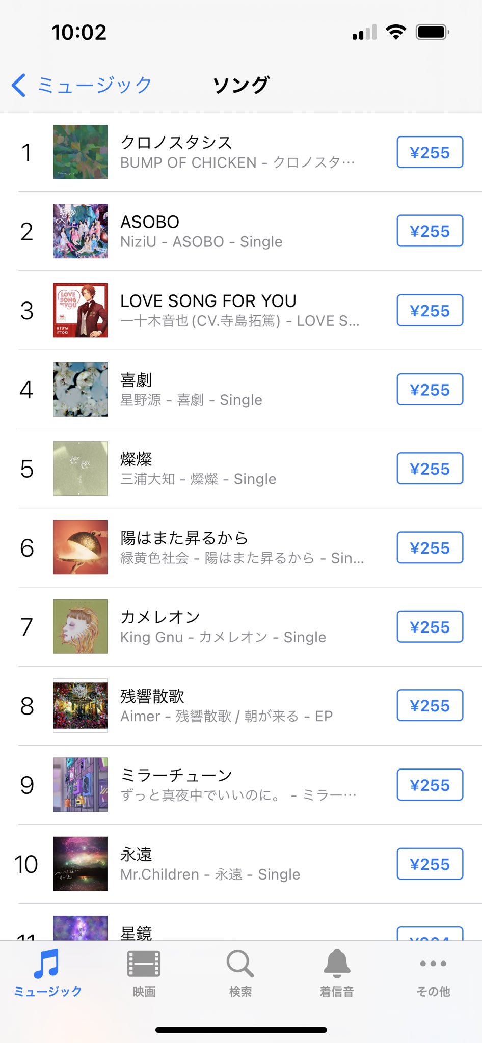 Bump Of Chicken 昨日リリースしました クロノスタシス がitunes Line Musicチャートで1位を獲得しました ありがとうございます T Co Cmbvskgslr Bumpofchicken クロノスタシス T Co Sghhkveydj Twitter