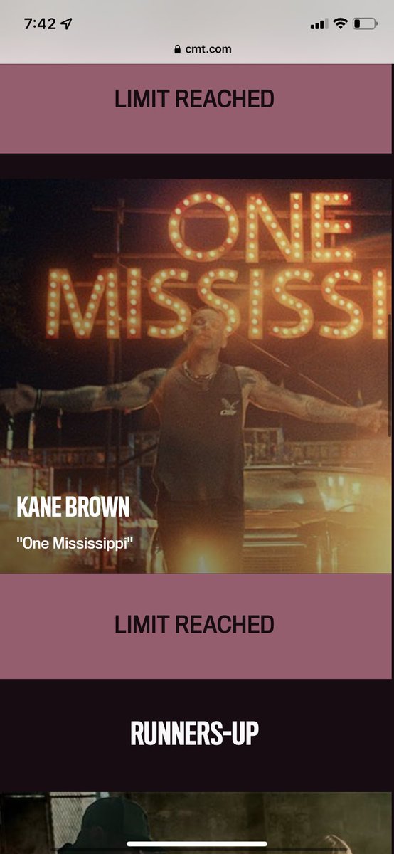 bdombrowski9's tweet photo. I #VoteKaneCMT for @CMT Music Awards Video of the Year.  #CMTAwards https://t.co/f3xZOp1T0g