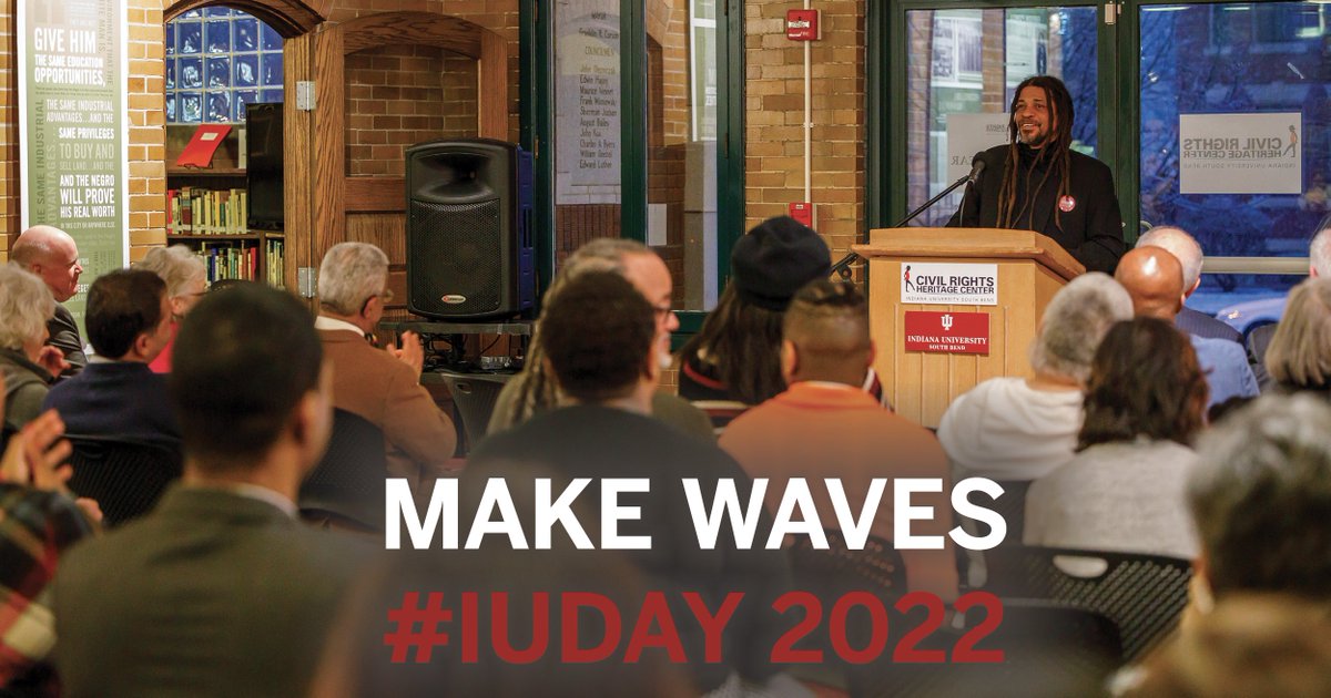 Today's the day to “Make Waves” at <a href="/IUSouthBend/">IU South Bend</a>. A $22 donation directly supports our ability to gather our community—online and in-person—to learn, to converse, and to take actions that have a real impact. #IUDay 

Donate here: crowdfunding.iu.edu/make-waves-wit…
