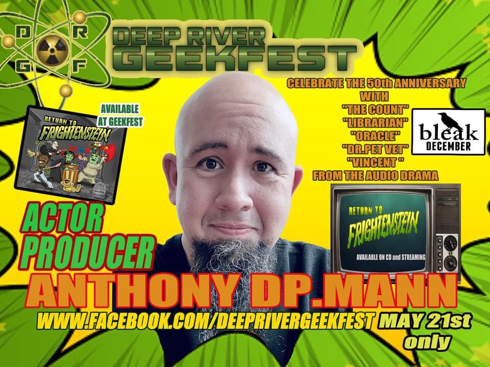 DGeekfest's tweet photo. Sorry for so many posts.. but we are super excited to host a 50th anniversary party for the classic show “hilarious house of frightenstein” on Saturday may 21st with special guests @IMTVSSUPERHIPPY  and @AnthonyDPMann https://t.co/DZ4P5jXErX