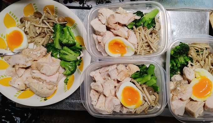 減量飯体験です
明日も一日これです 