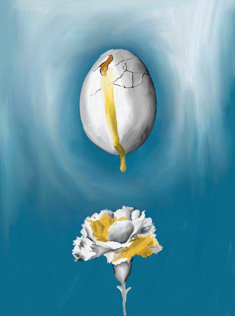 Lucy Zhang (@dango_ramen) on Twitter photo Iām drawing eggs to celebrate my chapbook HOLLOWED with <a href="/thirtywestph/">Thirty West</a>, available for presales now! Also doing this to procrastinate, like usual.
Made on iPad + Apple Pencil
thirtywestph.com/shop/hollowed Iām drawing eggs to celebrate my chapbook HOLLOWED with <a href="/thirtywestph/">Thirty West</a>, available for presales now! Also doing this to procrastinate, like usual.
Made on iPad + Apple Pencil
thirtywestph.com/shop/hollowed