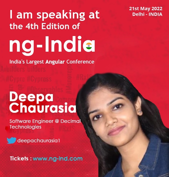 INDIA'S LARGEST ANGULAR NG-INDIA
Thanks to @geeknineseven for organizing such awesome conference for us.
You can visit site ng-ind.com
For Bookings 
Don't miss this opportunity
 #javascript #opportunity #india  #ngIndia #angular #learning #growthmindsets