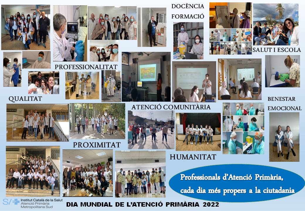 Pilar (@pimase81) on Twitter photo Avui celebrem el Dia Mundial de l'Atenció Primaria 2022 apropant-nos cada dia més a la nostra població i fem visible allò que ens fa ser diferents. <a href="/apolidura/">Antonio Polidura</a> <a href="/natasufe/">Natalia Suárez</a> #diamundialatencionprimaria #APMetrosud #eapsantjosep Avui celebrem el Dia Mundial de l'Atenció Primaria 2022 apropant-nos cada dia més a la nostra població i fem visible allò que ens fa ser diferents. <a href="/apolidura/">Antonio Polidura</a> <a href="/natasufe/">Natalia Suárez</a> #diamundialatencionprimaria #APMetrosud #eapsantjosep