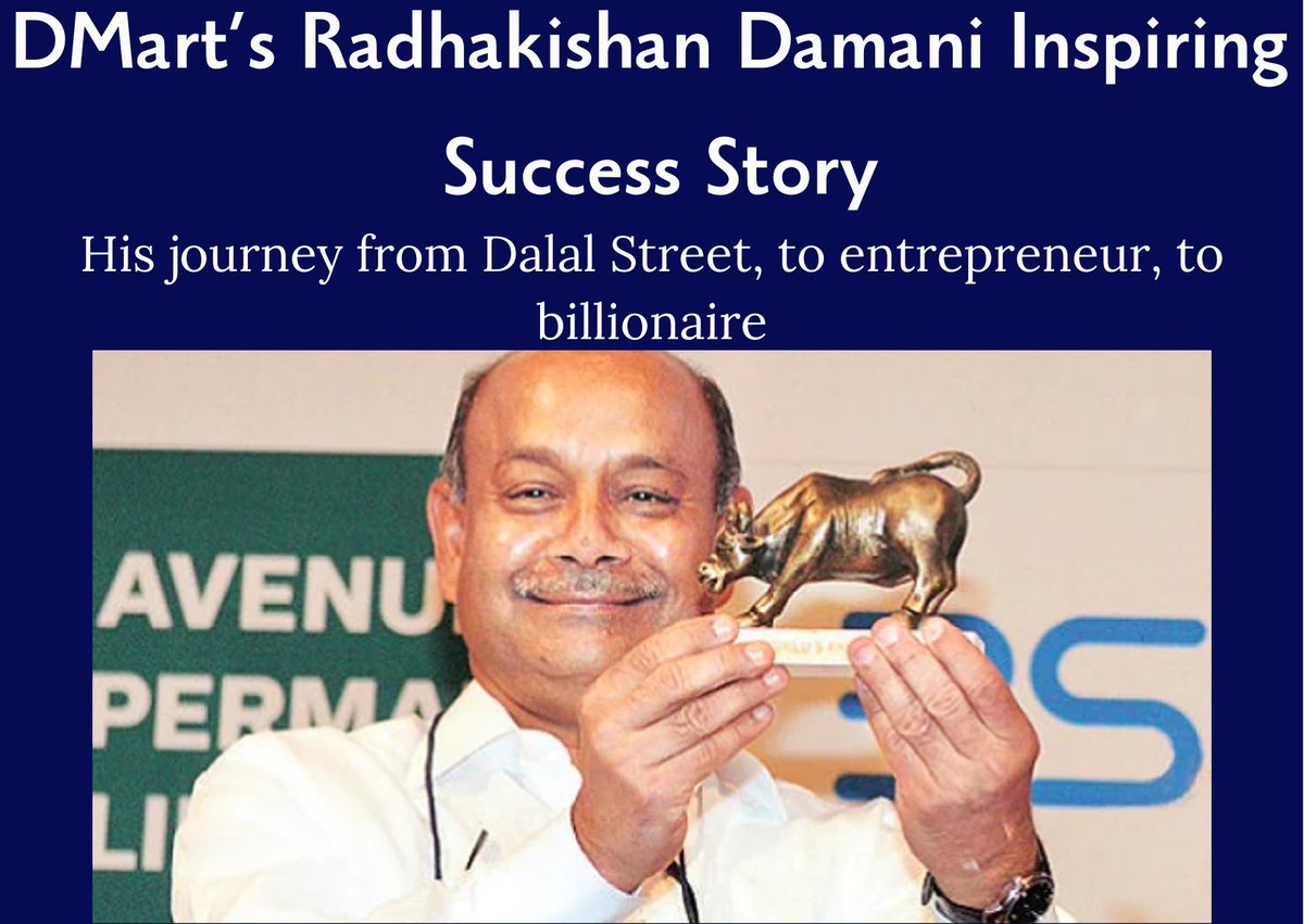 The success story of Radhakishan Damani and his entrepreneurial journey(00)