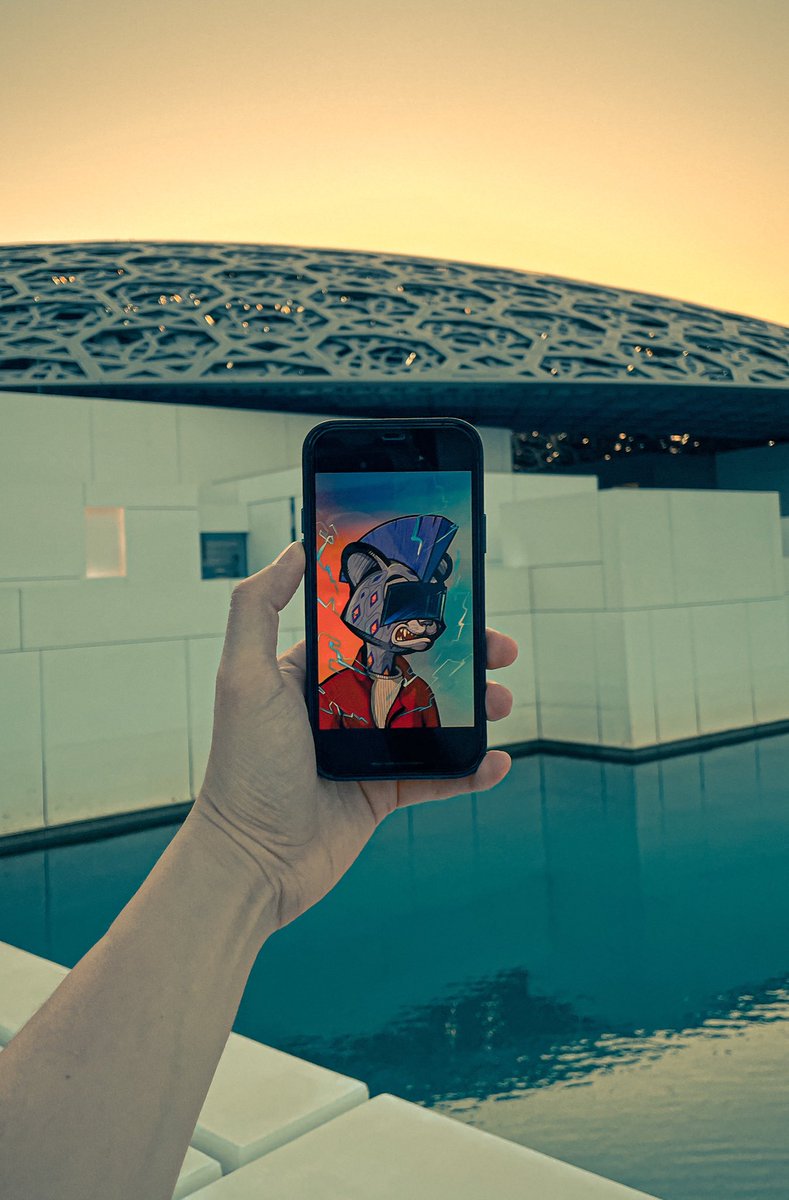 Let’s dream. 🙂

One day our NFT project will be presented in this place / Louvre Abu-Dhabi.

#nft #NFTs #NFTCommunity #NFTCollection #nftart #Crypto #Ethereum