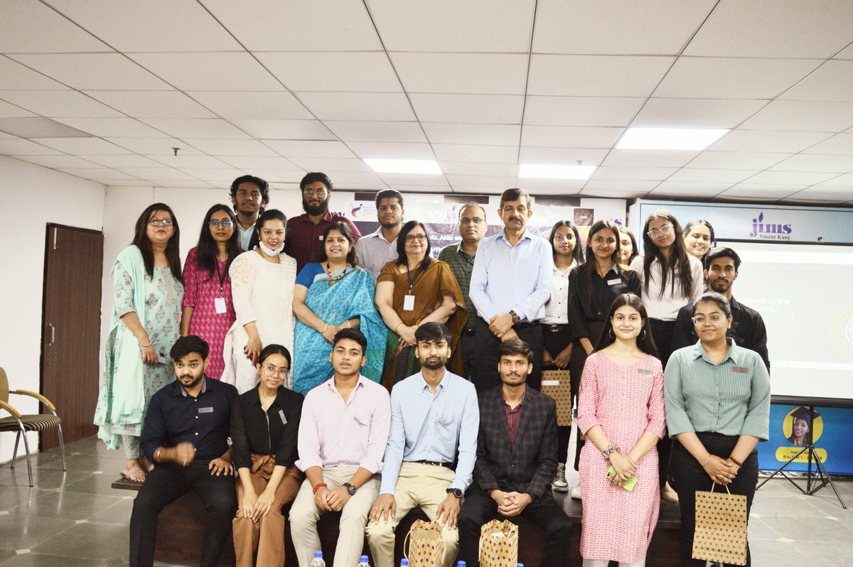 CouncilJims's tweet photo. Greetings folks ๐๐ซ
Inaugural and installation ceremony of Institution's Innovation Council and ENIGMA (IT CLUB) event has been conducted successfully on 11th April 2022 at JIMS Campus
#jims_vk #Inaugural_ceremony #IIC_event #innovation #ITCLUB https://t.co/J6pNLlOmXQ