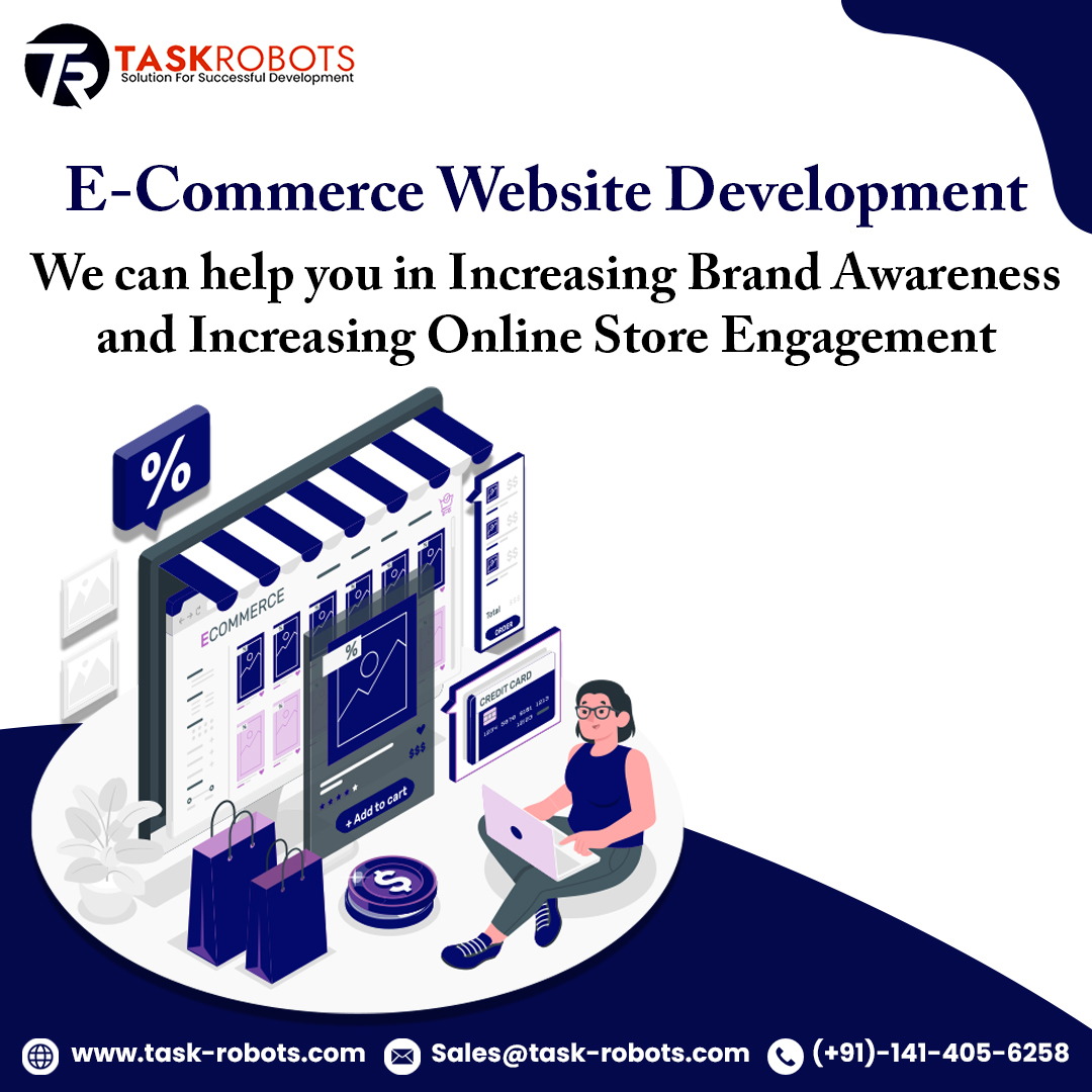taskrobots's tweet image. Contact us for E-Commerce website development. We can help you in increasing brand awareness and increasing online store engagement.
Call us today at (+91)-141-405-6258 for a free consultation.
.
#ecommerce #websitedevelopment #onlinestore #brandawarenes #consultation
