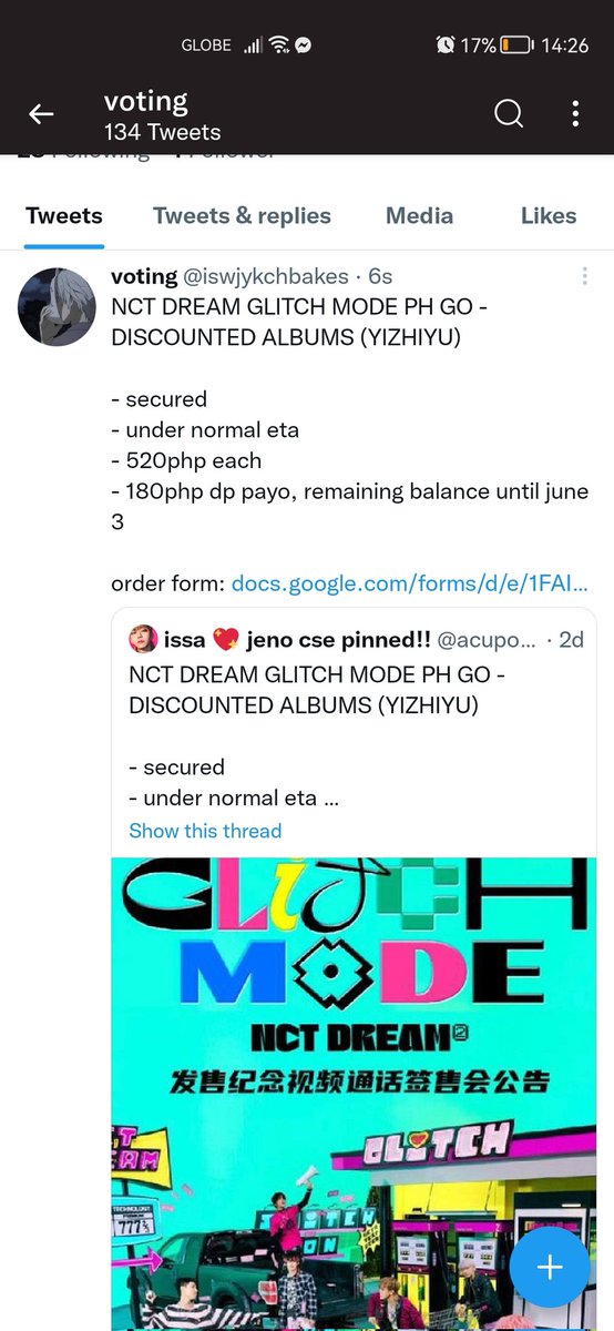 romibakes's tweet photo. @acupoftaro #nctdream #glitchmode
proof like, rt, and qrt of ph go @acupoftaro https://t.co/1kO6uZdAbJ