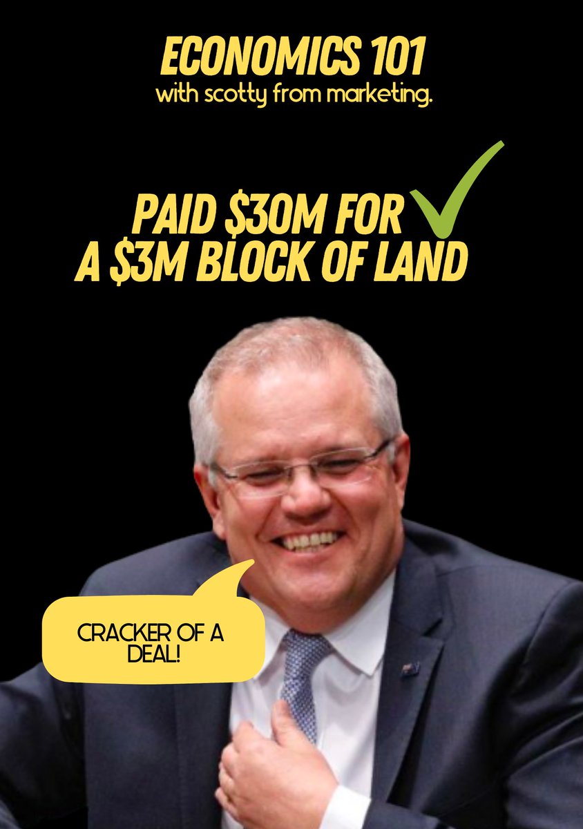 CodyLachlan's tweet photo. Welcome to a new segment in which this clown teaches Labor how to manage the economy....
#NeverTrustNewsCorp #auspoll #scottmorison #albo #scomo https://t.co/gy4m2FzZQ2