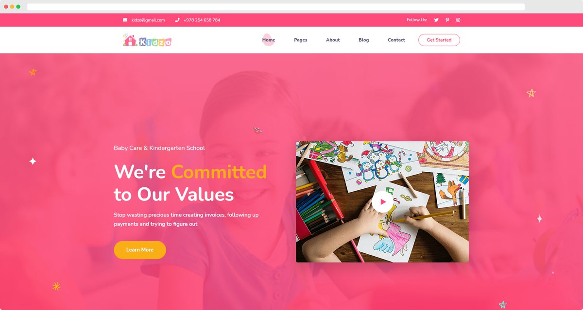 _Kevin_David's tweet photo. Kidzo - Kids & Children WordPress Theme
🔗 https://t.co/lCbzjGTCRL
🚼Elementor
🚼SEO Optimized
🚼Fully Responsive
🚼Fast Loading
#kids #Kindergarten #baby #children #preschool #wordpress #webdesign #landingpage #website #kidswordpressthem #LMS #learningmanagment #child #js https://t.co/5BRKHdhzIk