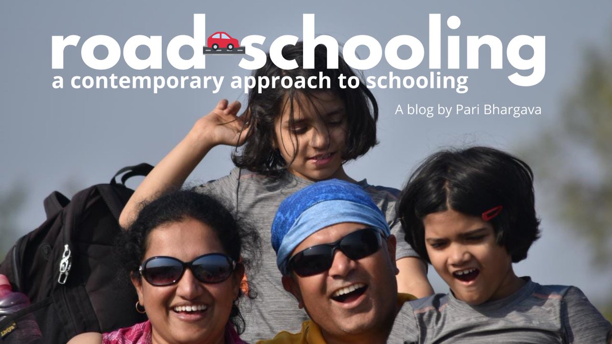 filmkarigar's tweet photo. Road schooling: a contemporary approach to schooling. Read the full blog https://t.co/75GUtOakmz
#roadschoolingindia #projectnomad https://t.co/YBegHqXabo