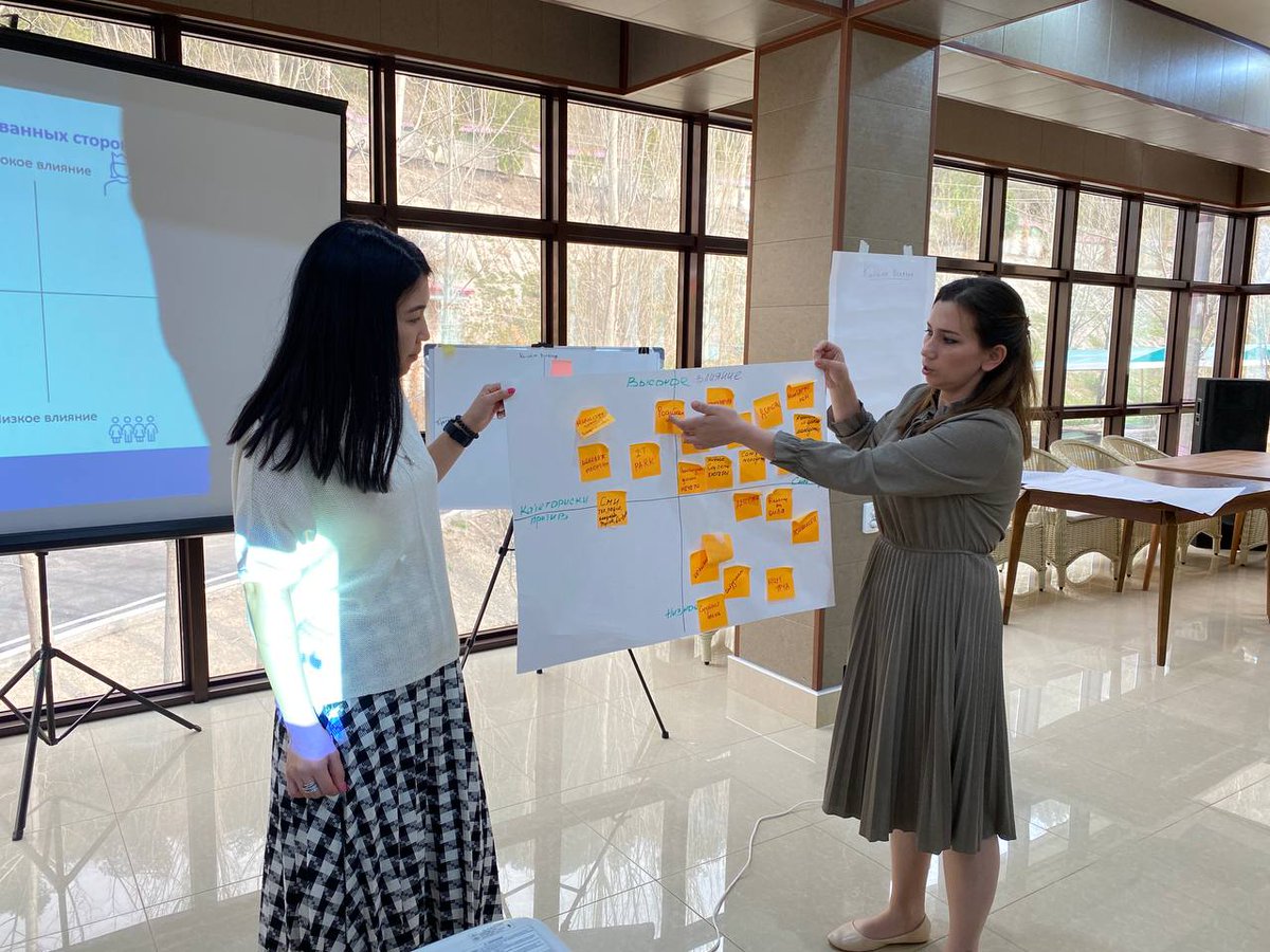 IA_jizzakh's tweet photo. On April 7-8th, Jizzakh regional NGO "Istiqlol Avlodi" and international NGO "Saferworld" held "Advocacy workshop" for partner CSOs within the framework of the project "Supporting women-led civil society organizations in Uzbekistan to build peace and security" financed by USIP. https://t.co/mVexfv4HeP