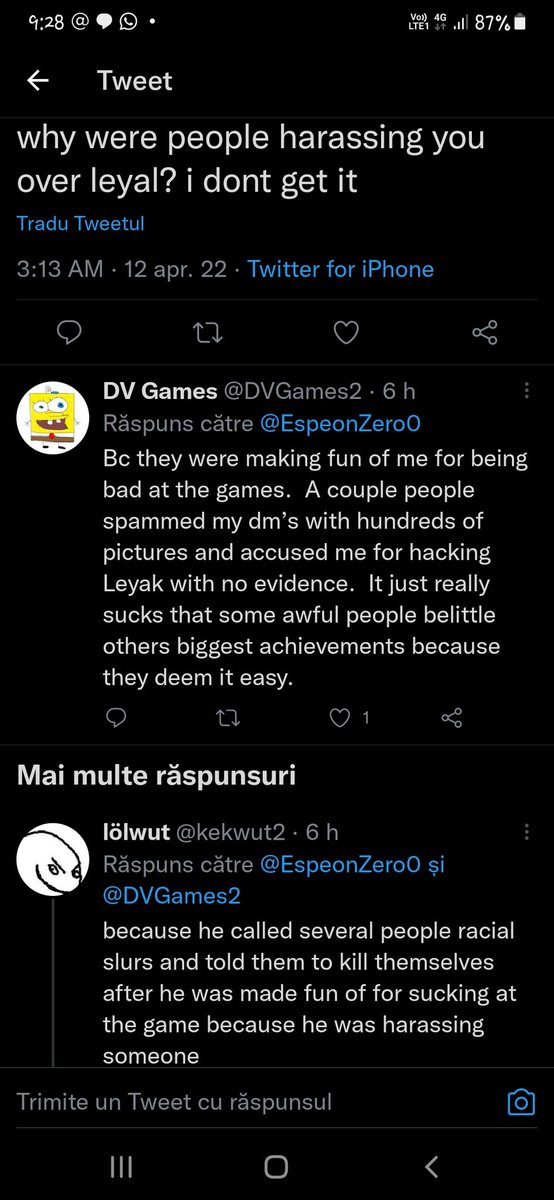 FluffyVlad's tweet photo. @DVGames2 own up my dude holy shit stop playing it off like you were harassed for no reason. youre 13 and missing the entire point of having a social life by repeatedly making your online reputation worse. https://t.co/xU9VHRRca3