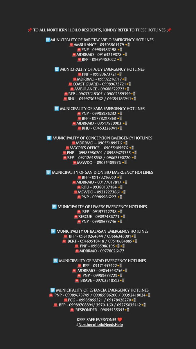 TheMessingLink's tweet image. #AgatonPH #IloiloNeedsHelp #NorthernIloiloNeedsHelp #Emergency
