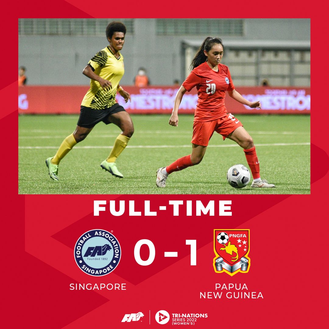 OFCfootball's tweet photo. WINNERS 🏆🇵🇬| Congratulations to PNG who have won the Tri-Nations Series in Singapore 🇸🇬, beating the hosts 1-0 last night following a 9-0 win over the Seychelles  on Saturday.

Perfect preparation for the #WomensNationsCup in July ⚽ https://t.co/ZqvHZq6qTC
