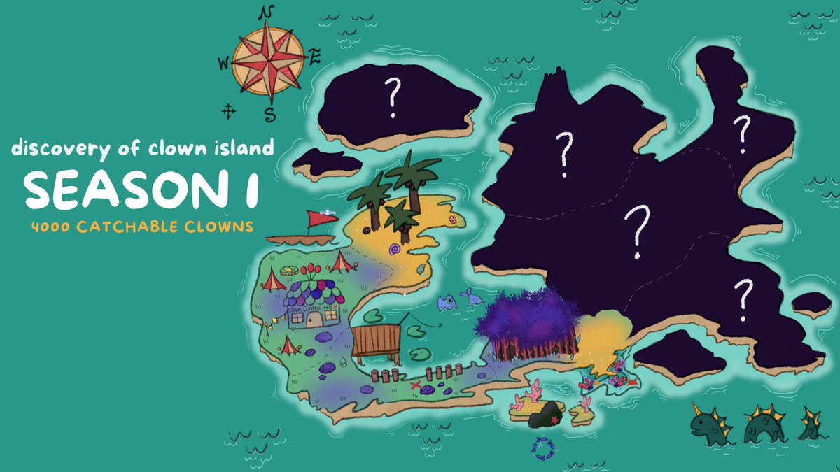 agents, your assignment is near. 

✒️Agent Stew &amp; Kay have finally mapped out the first area after landfall on Clown Island. Clown Control Headquarters has been activated for you all to soon begin your research. 

🌸Ready to catch your first critters? Mint date is close.🌸 #NFTs