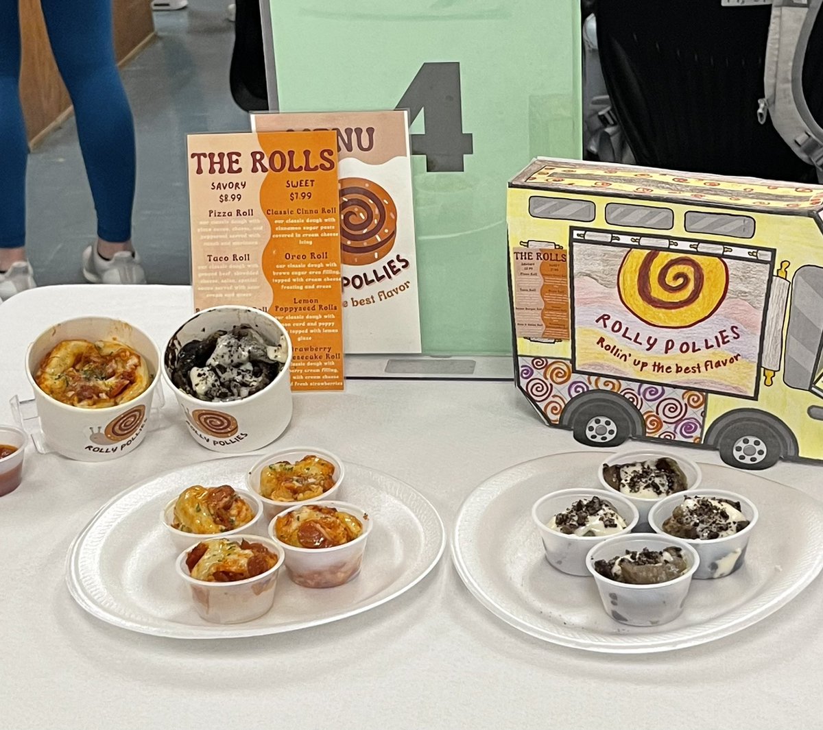 haenni26's tweet photo. ProStart students created business plans, designed food trucks and menus then focused on a feature entree &amp; dessert for each truck. They completed the project with a cook off! The competition was fierce! #chsfacs #prostart https://t.co/AgFxwrTetn