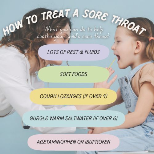 PuaRowena's tweet photo. 🔹 How to soothe your child's sore throat

Most sore throats are caused by a viral infection. Your child's body needs time and rest to fight off the virus, but here are a few things you can do to help!

https://t.co/IgjZlKae2v https://t.co/1Yh8ZPUuU8