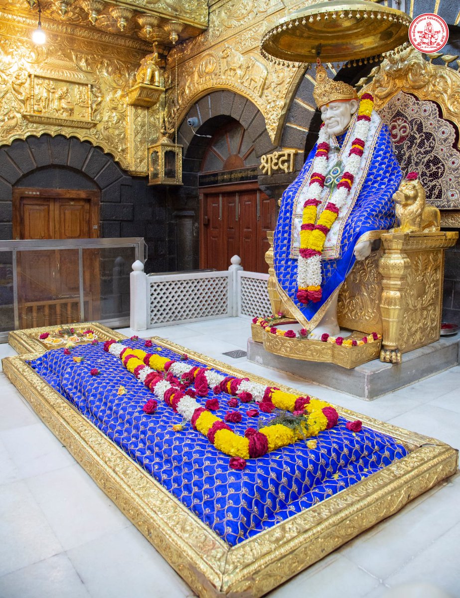 SSSTShirdi's tweet photo. *!! ॐ साई राम !!*
*श्री साईबाबा संस्थान विश्वस्त व्यवस्था,शिर्डी*
*!! ॐ Sai Ram !!*
*Shri Saibaba Sansthan Trust, Shirdi*
*आरती :- शिर्डी माझे पंढरपूर*                 *मंगळवार १२ एप्रिल २०२२*     
*Aarti : - Shirdi Majhe Pandharpur* 
*Tuesday 12 April 2022* https://t.co/NUujja5ENl