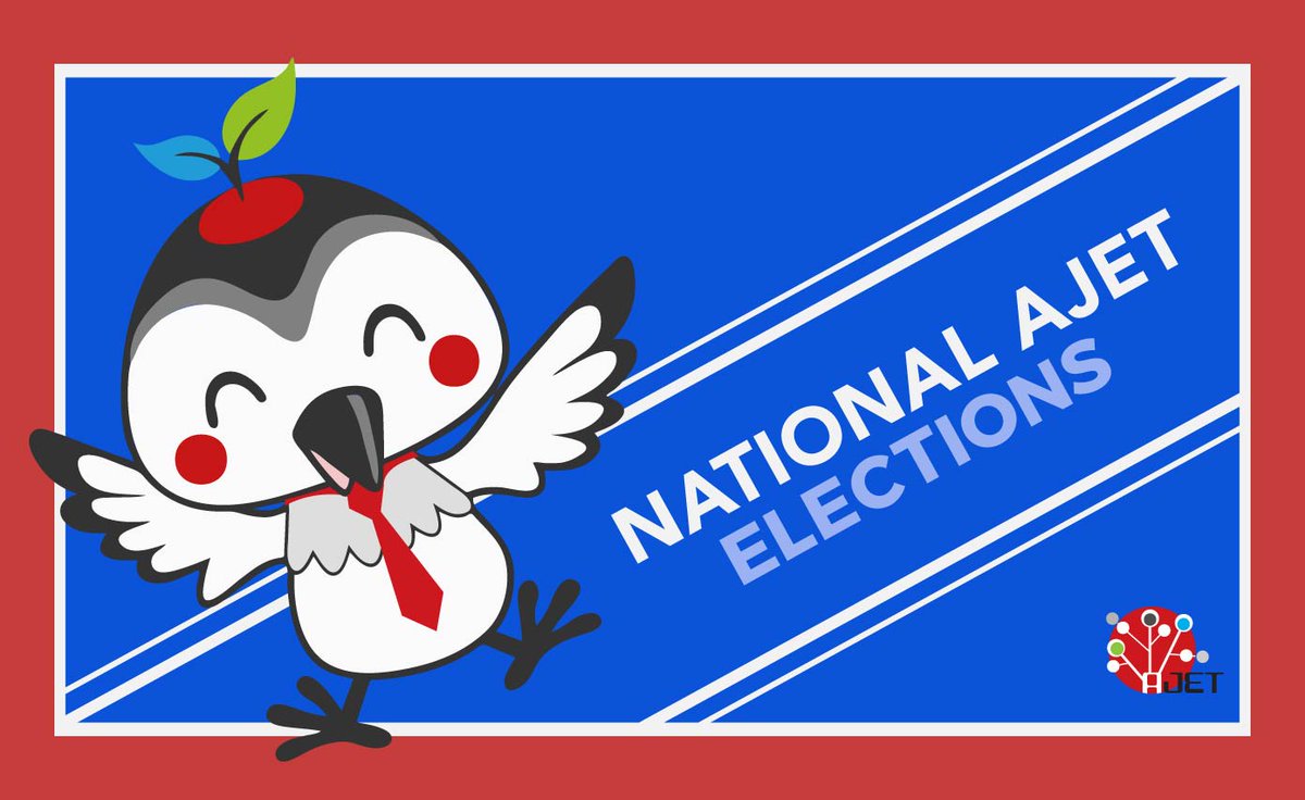 It's time for National AJET elections! Applications will be open until April 22nd and elections will begin on April 25th!

Please visit the National AJET Elections website for more details on how to apply! ajet.net/ajet-elections/