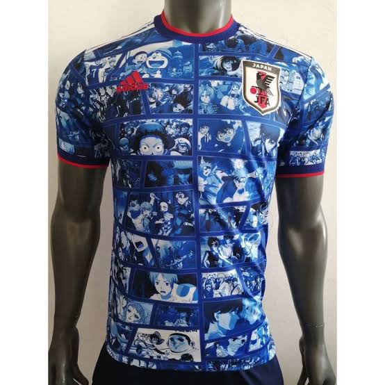 SiaranBolaLive's tweet photo. Leaked Japan Kit World Cup 2022 https://t.co/aFqko0tsmU