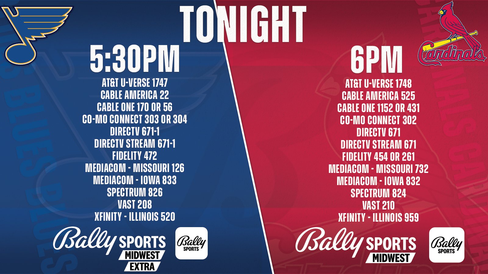 FanDuel Sports Network Midwest on X: &ldquo;Blues Live pregame is coming 