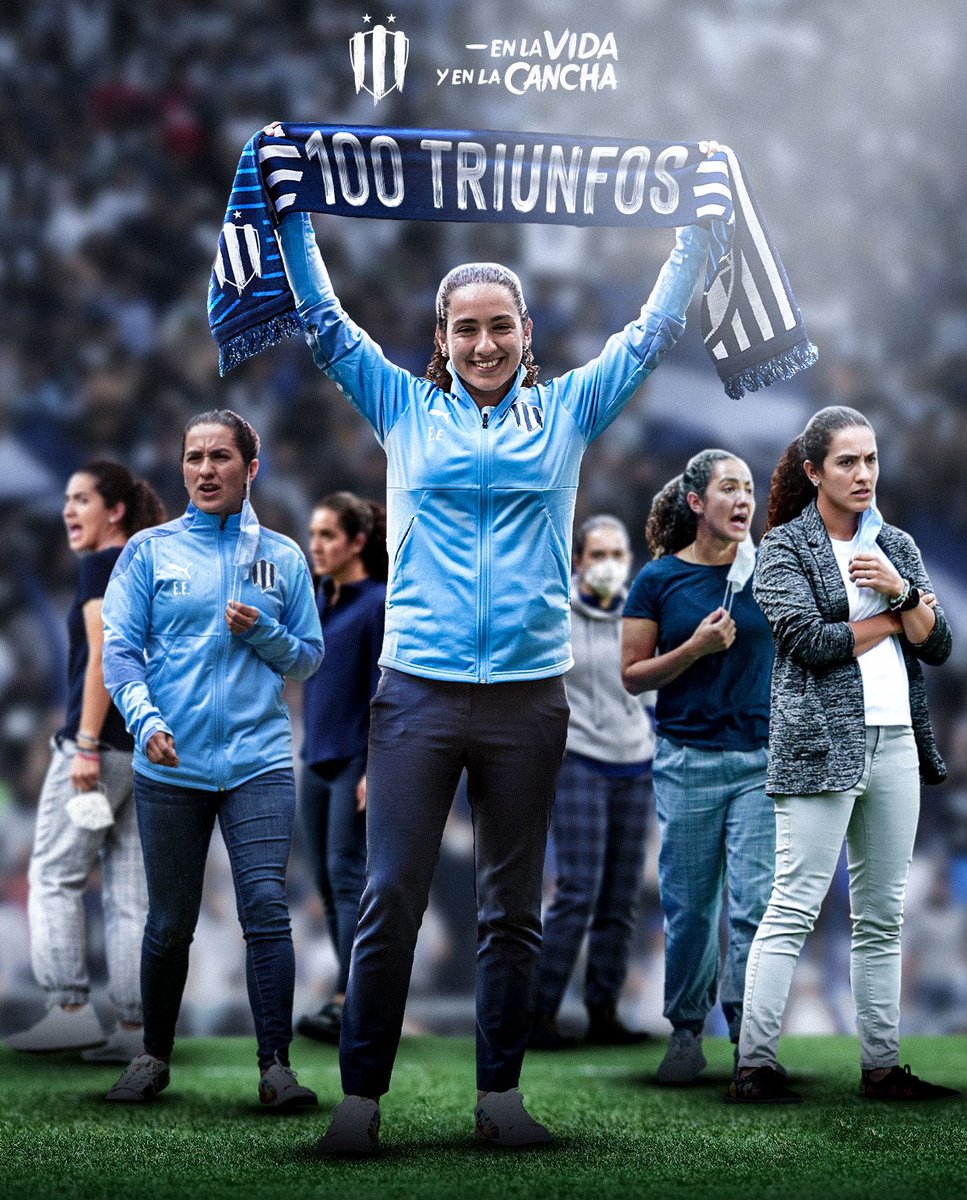 Rayadas's tweet photo. 🎖️ | ¡𝟭𝟬𝟬 𝗧𝗿𝗶𝘂𝗻𝗳𝗼𝘀 como DT en @LigaBBVAFemenil! ✨

Nuestra Profe se convirtió en la primera DT en llegar a la cifra de 1️⃣0️⃣0️⃣ triunfos. 👏🏻  ¡Juntas vamos por más, @EMaEsPin6! 💙🥳

#EnLaVidaYEnLaCancha
#ArribaElMonterrey 🇫🇮 https://t.co/58lcJ919tj