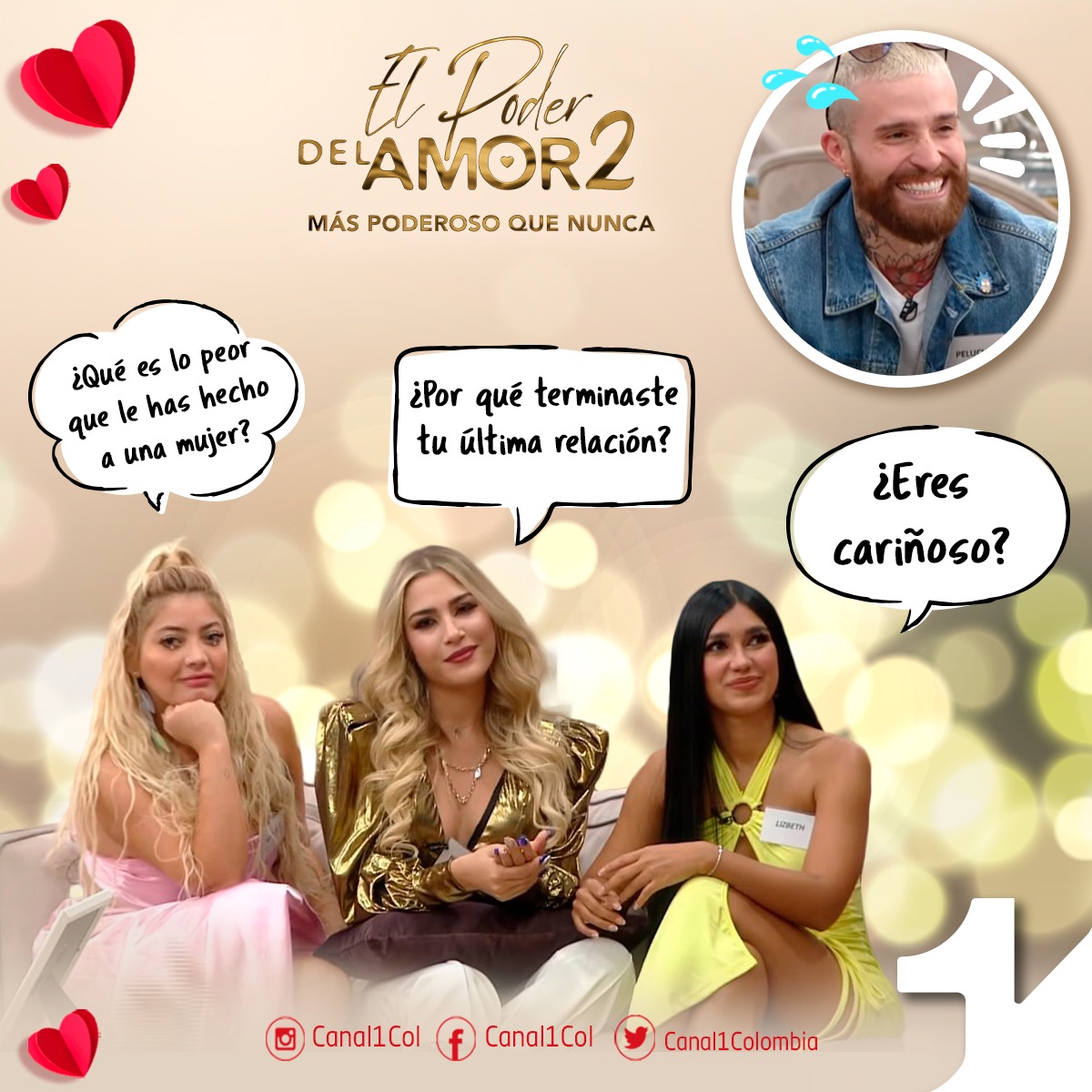 El Poder del Amor Colombia tweet media