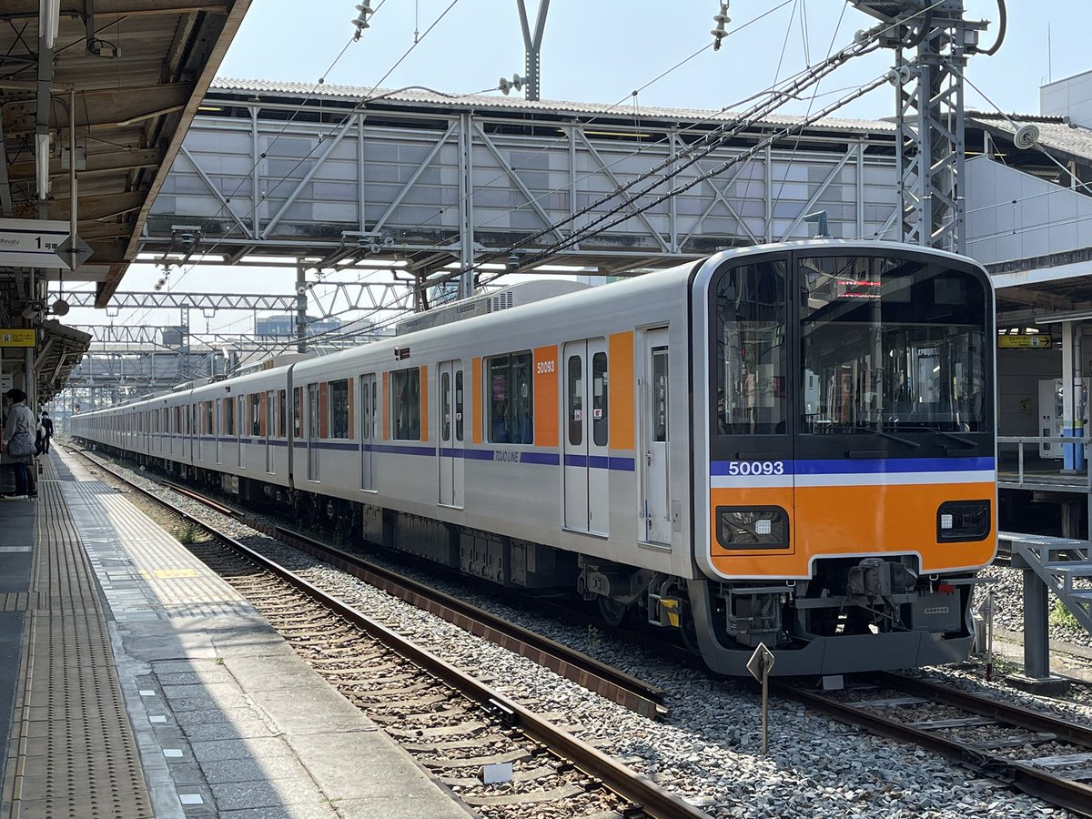 Rail_Channel's tweet photo. #51093F 出場回送
羽生からは #デキ507 が牽引
#50090型 #TJライナー #東上線 #10030型 #11632F #野田線 #アーバンパークライン #秩父鉄道 https://t.co/Vm9QAm3x43
