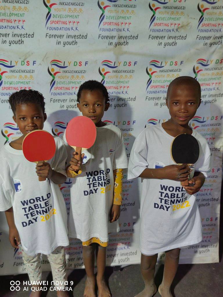ittffoundation's tweet photo. #WorldTableTennisDay in South Africa 🇿🇦🏓
WTTD Promoter Inkwenkwezi Youth Development Sporting Foundation used table tennis to promote #PeaceOnTheTable in two conflicted communities in Eastern Cape.
@ITTFAfrica #tabletennis https://t.co/BhkMv0IYVa