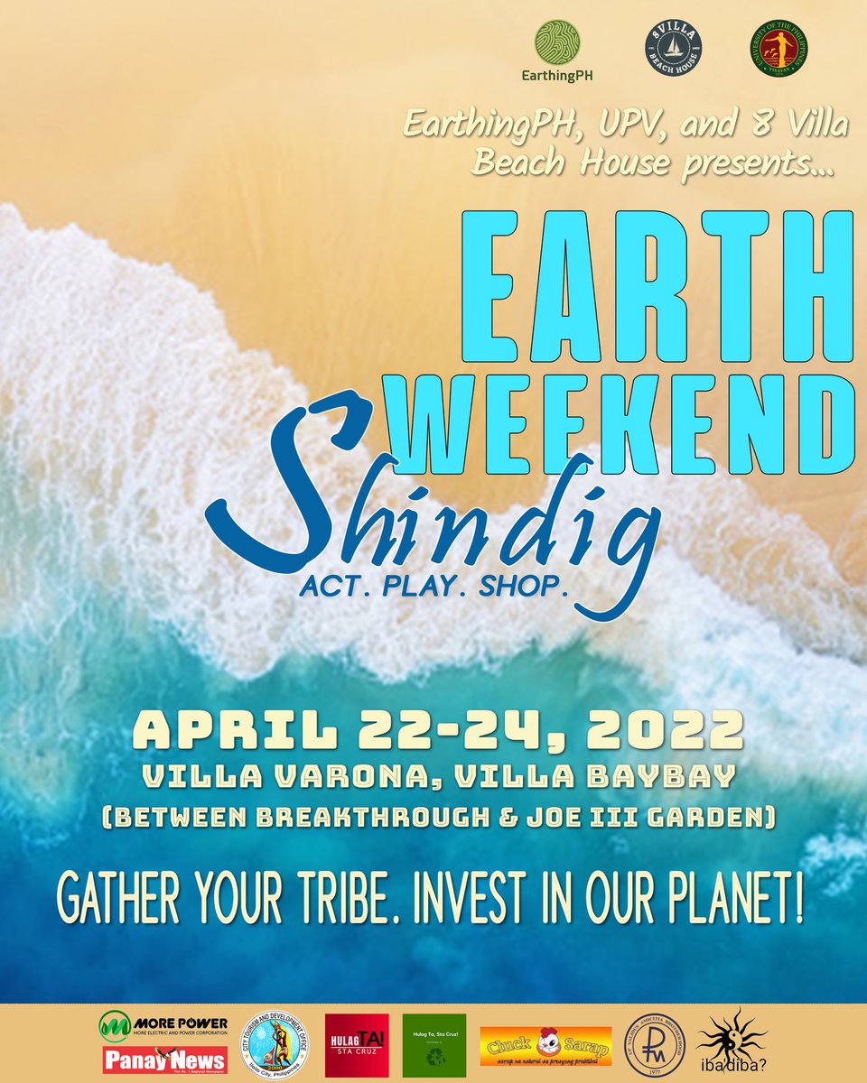 enchantingbali's tweet photo. All TOGETHER now! All in. Time is short. What will YOU do? Together, we must Invest In Our Planet. #investinourplanet #EarthDay2022 #EarthDay #villabeach #villabaybay #earthweekend #shindig #iloilo #iloilocity #climate #ocean #environment https://t.co/6rE2pIV05u