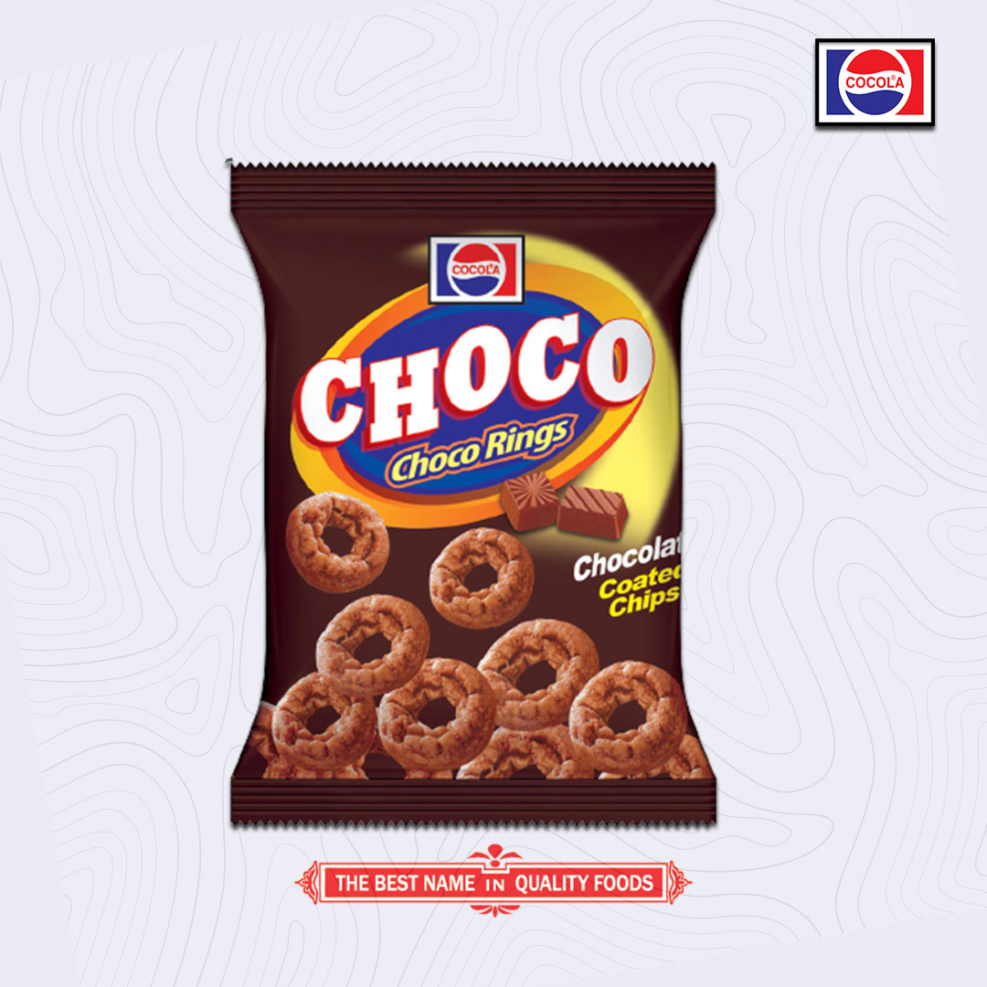 #Choco_Choco_Rings
More tasty more healthy
The Best Name In Quality Foods
#cocola 
#cocolafoods
#QualityFoodProducts