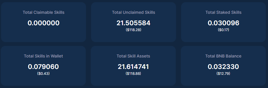 rhyguinto's tweet photo. @CryptoBlades My SKILL right now. :( Happy Anniversary SKILL &amp; Cryptoblades ♥ https://t.co/ecNColtPuY