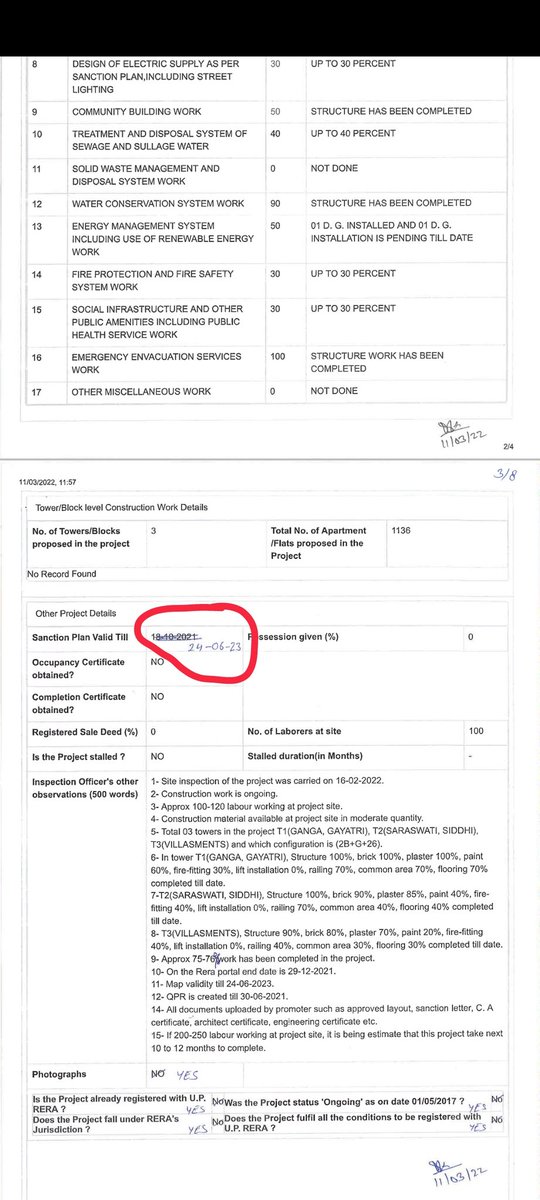 sujeet4342's tweet photo. फ्रॉड बिल्डर @mahagungroup पर मेहरबान @myogioffice सरकार। 8साल से @BuyersMantra के हजारों बायर्स अपने घर का इंतज़ार कर रहे हैं। लेकिन @UPRERAofficial पैसे खाकर बिल्डर को एक्सटेंशन दिए जा रहा है। @PMOIndia @UPGovt @BJP4UP आपकी सरकार अपना ज़मीर बेच चुकी है? @aajtak @DainikBhaskar https://t.co/ApR6FBQjni