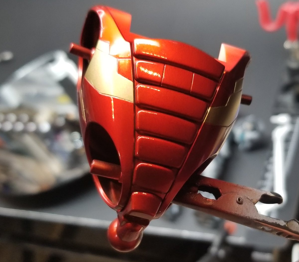 WJexter's tweet photo. #highgrade #beargguy #ironman custom WIP https://t.co/LSPQ009mh6