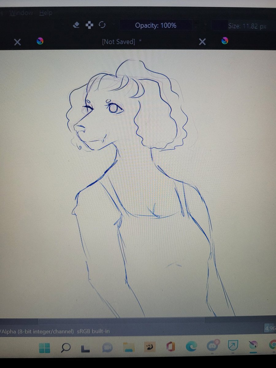 spacejangles's tweet photo. Furry attempt???? As much as I am a cat person I just know I have dog energy https://t.co/2fibkslbqx