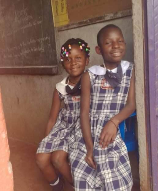 Vcmuganda's tweet photo. Schools are a great way for kids to learn how to communicate, make friends, develop healthy relationships, and get along with people who are different from them. Harriet, sponsored by Sharoll is happy to be back in school. Sponsor a child's education! https://t.co/m0SCYT2Ztz https://t.co/Hjvirv7Ip9