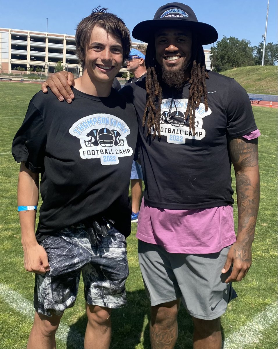 TalanPatrick7's tweet photo. Thank you @ShaqThompson_7 , family, and everyone who contributed to the amazing experience last weekend. I had a great time and was blessed for the opportunity to compete at a high level. https://t.co/cKMeOWuNzv