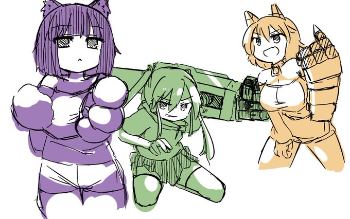 でっかいおててっていいよねみたいなことおもいながら
ぼんやりらくがき 