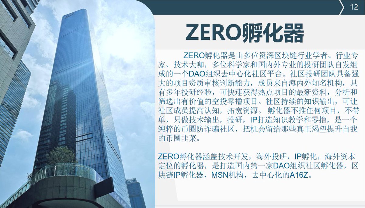 Zero孵化器 tweet media