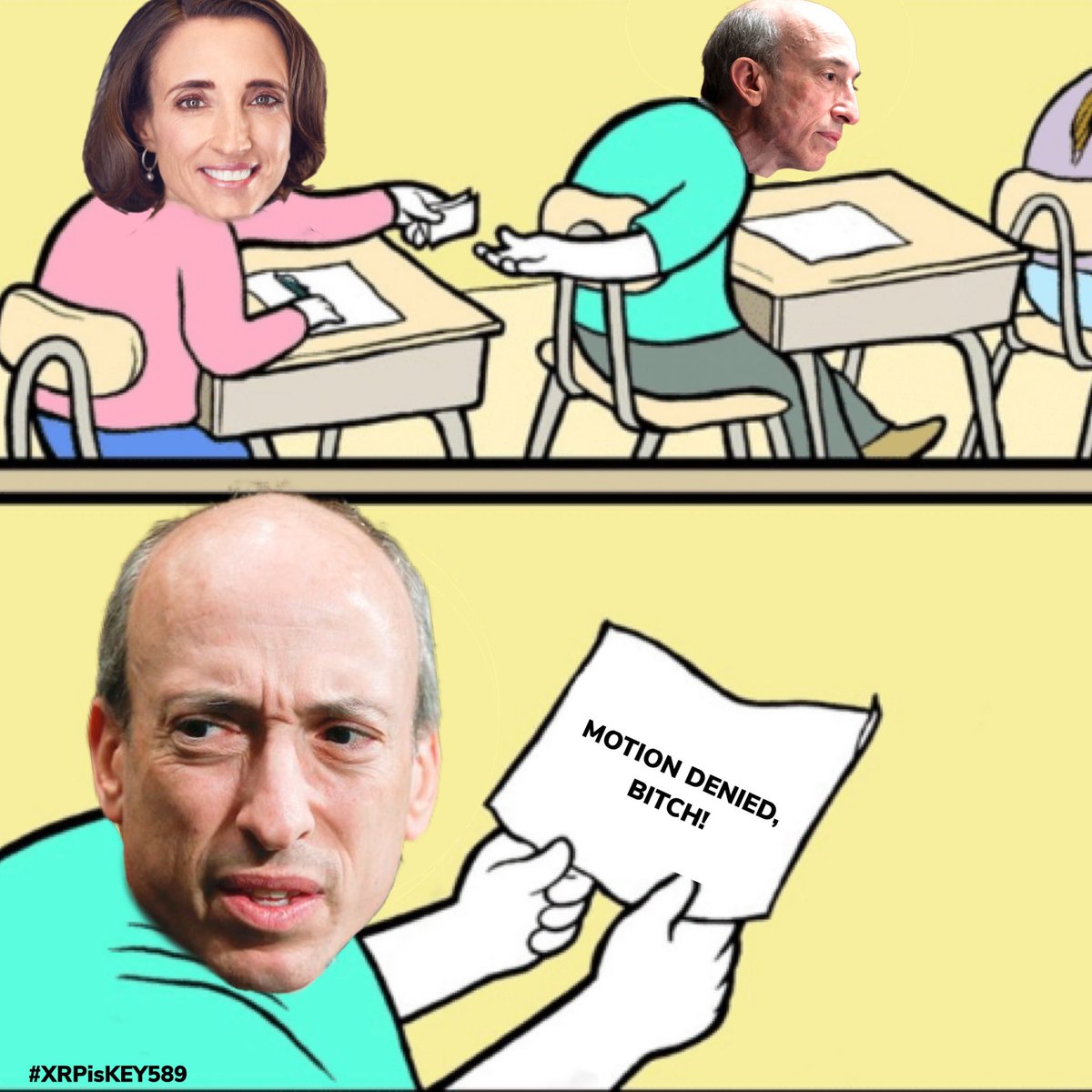 Judge Netburn said hold this L <a href="/GaryGensler/">Gary Gensler</a> 

#XRPCommunity #ETHGate #XRP #RIPPLE