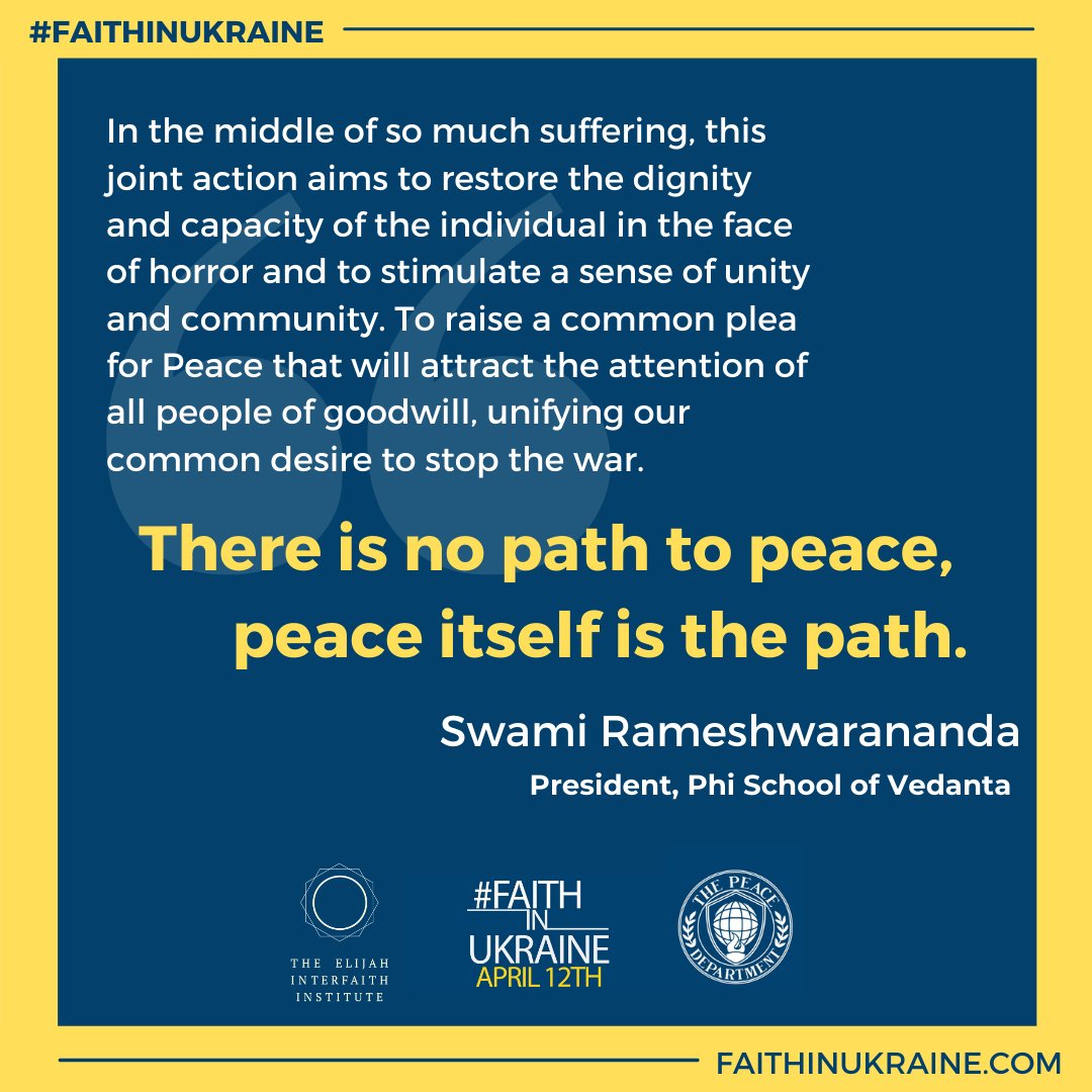 ElijahInt's tweet photo. Renowned H.H. Swami Rameshwarananda Giri Maharaj is the president of @phifundacion, the Phi School of the Vedanta, To himself, "I am a simple contemplative monk in the Hindu tradition and I am here among you all in an act of service to God, a God who dwells in each one of you." https://t.co/ea9b7OFyad