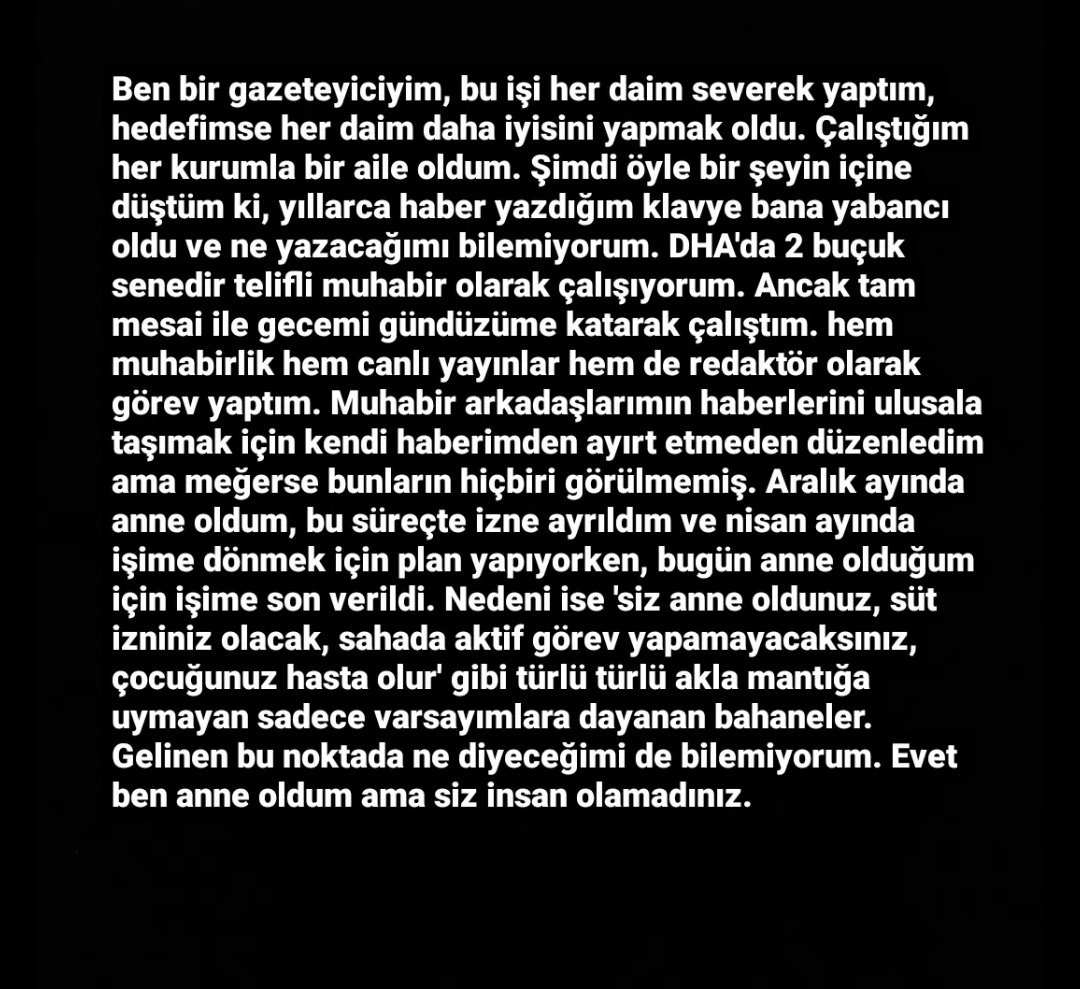 Sözün bittiği yerdeyim...
<a href="/medyais/">Medya İşçileri Sendikası</a> <a href="/BasinKonseyi/">Basın Konseyi</a>  <a href="/dhainternet/">Demirören Haber Ajansı</a> <a href="/KanalD/">Kanal D</a> <a href="/Haberturk/">Habertürk</a> 
@FOXTurkiye <a href="/cnnturk/">CNN TÜRK</a> <a href="/gazetesozcu/">Sözcü</a> <a href="/startv/">STAR TV</a>