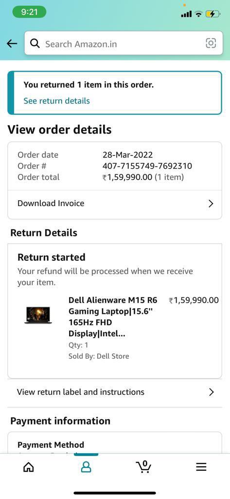 GarimaV92224269's tweet image. I want my refund you cheaters #Fraud_amazon @JeffBezos @amazonIN @AmazonCare @amazon @AmazonUK @AmitAgarwal