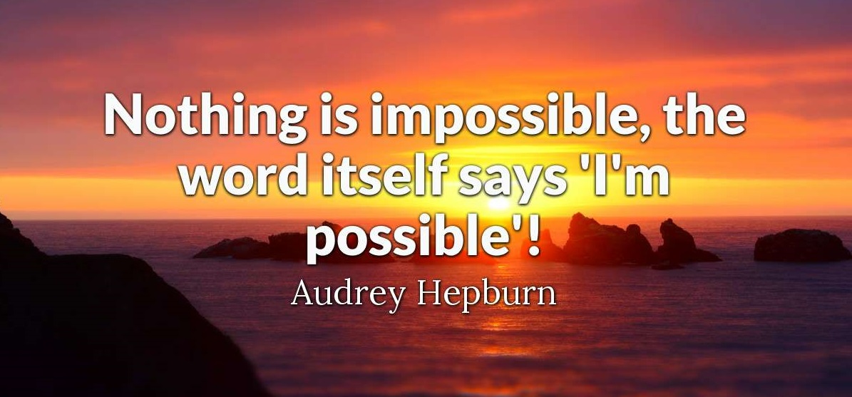Webners's tweet photo. "Nothing is impossible, the word itself says 'I'm possible'!" - Audrey Hepburn
#webner #mohali #morningquote #motivational #inspirational #successmotivation #Chandigarh #tuesdayvibe #TuesdayMotivaton #TuesdayFeeling https://t.co/4iXhEs170u